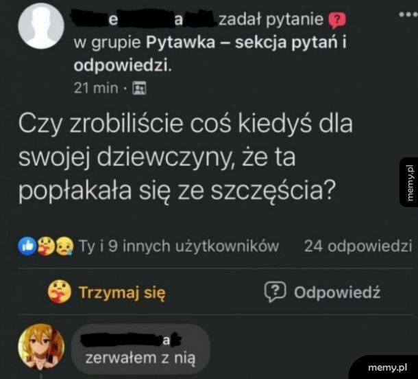 Płacz ze szczęścia