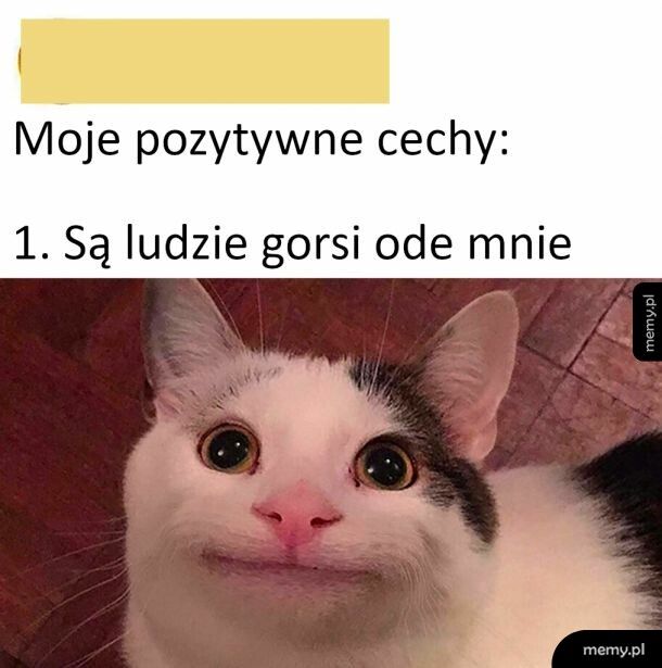 Moje pozytywne cechy