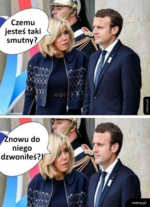 Smutny Macron