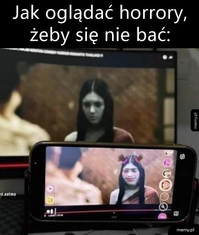 Oglądanie horrorów