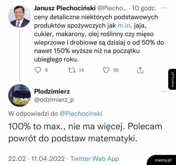 Ludzie referujący "do podstaw" jakiejkolwiek dziedziny to w 101% debile XD