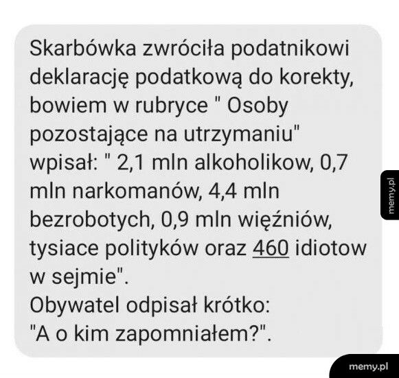 Deklaracja podatkowa