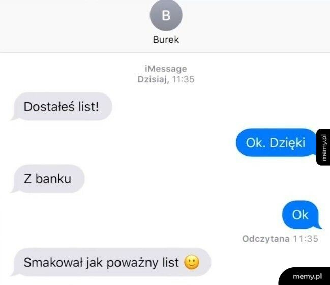 List z banku