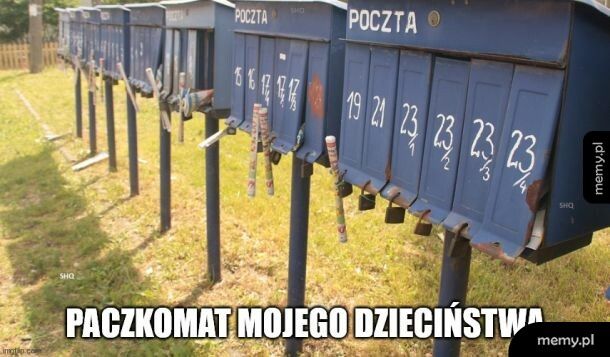 Paczkomat mojego dzieciństwa