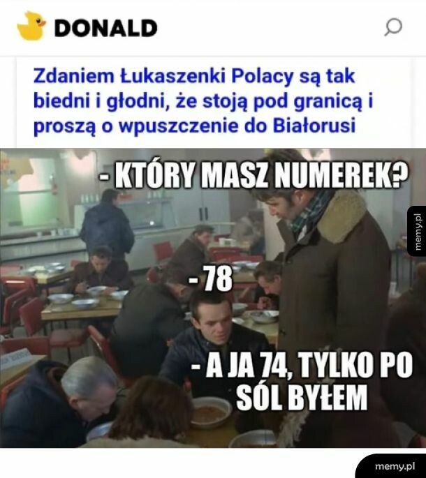 Tak było. Nie zmyślam.