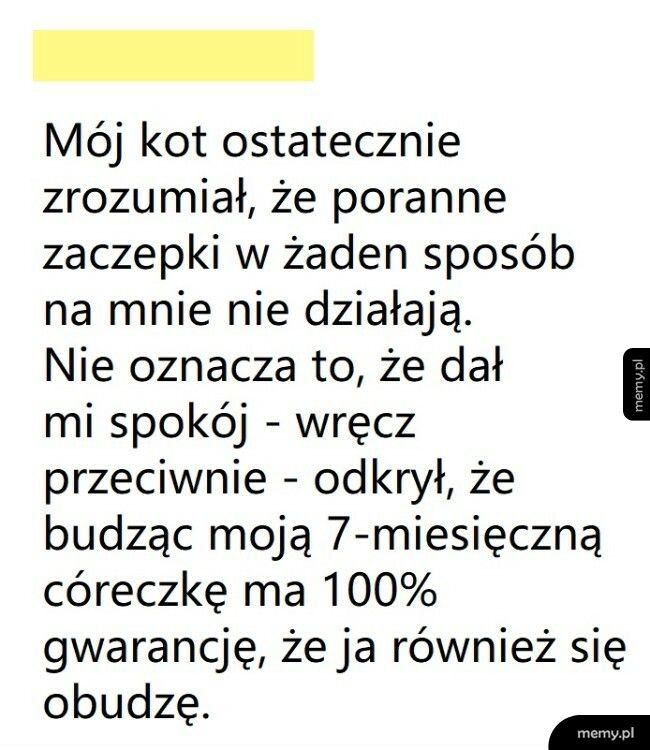 Kiedy budzenie właściciela nie skutkuje