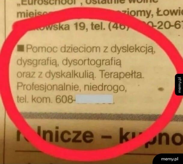 Ktoś sam potrzebuje pomocy