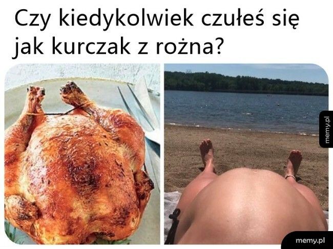 Jak kurczak z rożna