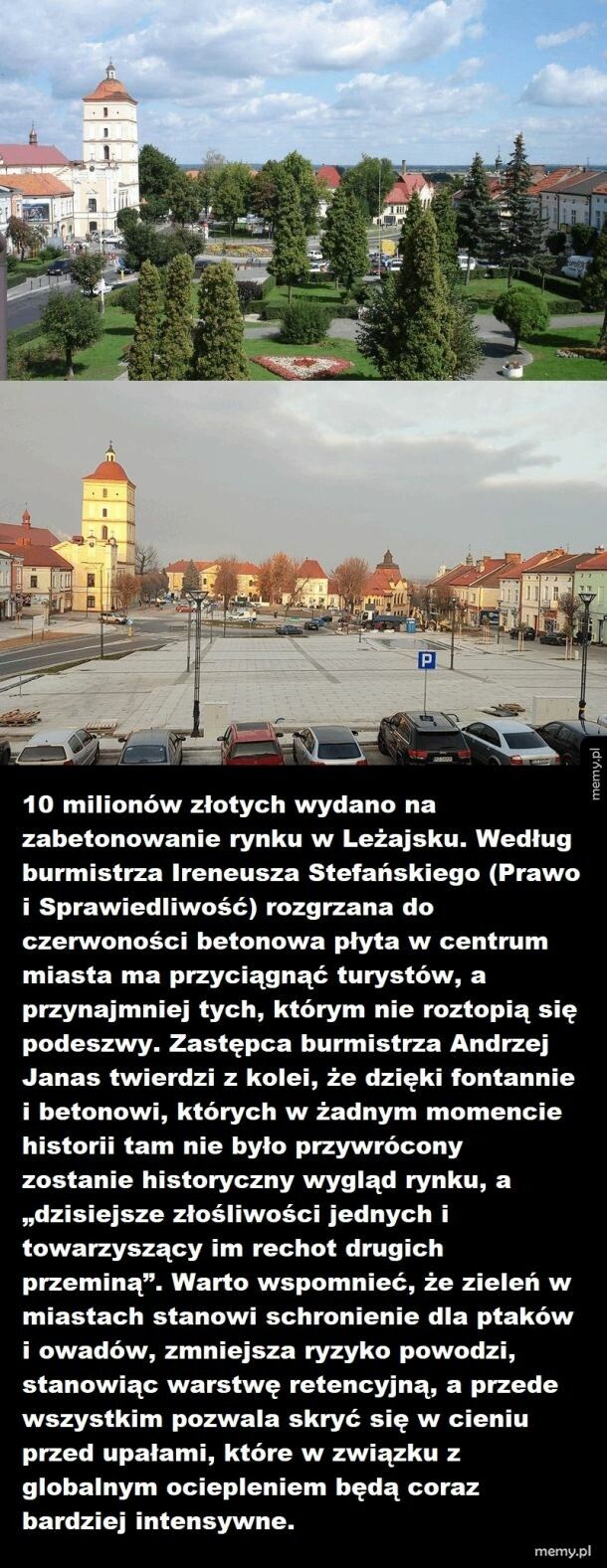 Więcej betonu, mieszkańcy wytrzymają