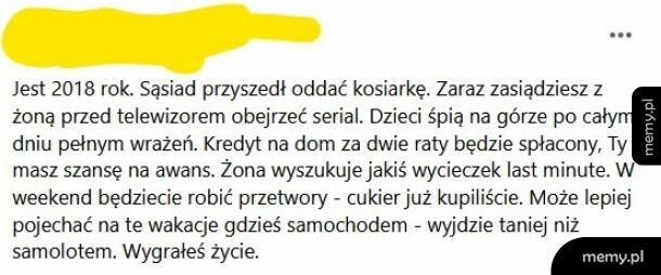 Wygrałeś życie