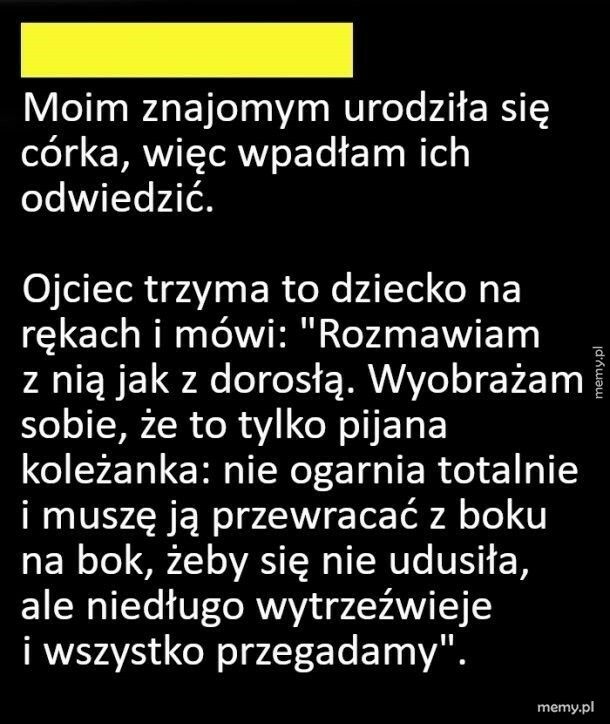 Świeżo upieczony ojciec