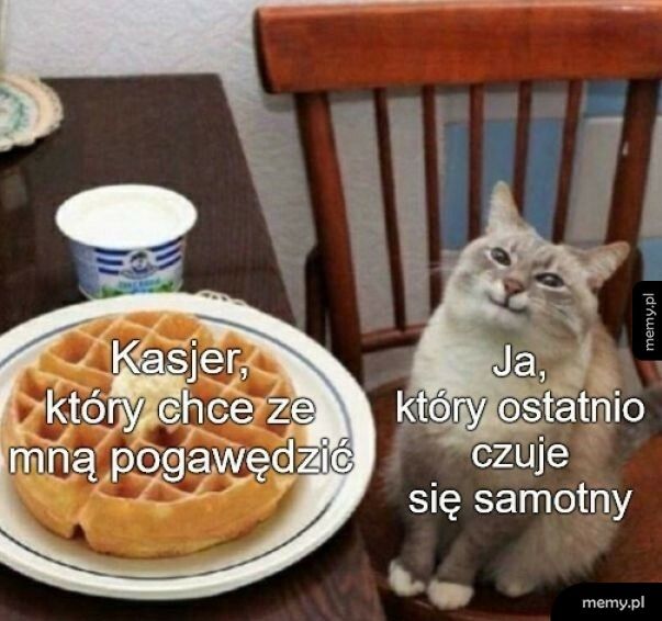 Pogawędka w sklepie