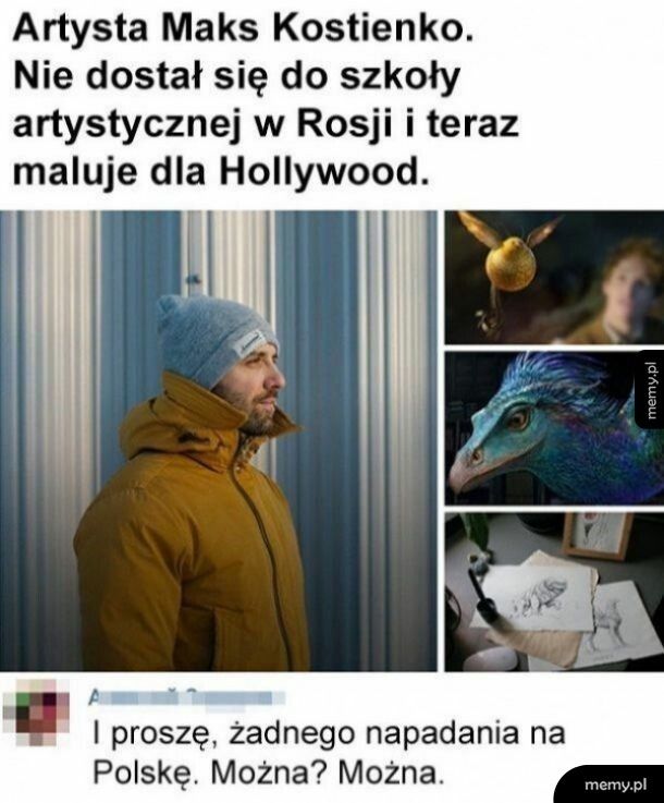 Akwarela paralela, czyli jak nie spier***ić innym życia, po odrzuceniu przez ASP