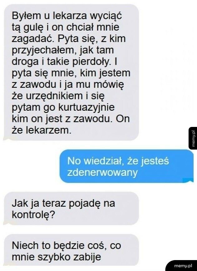 Rozmowa z lekarzem