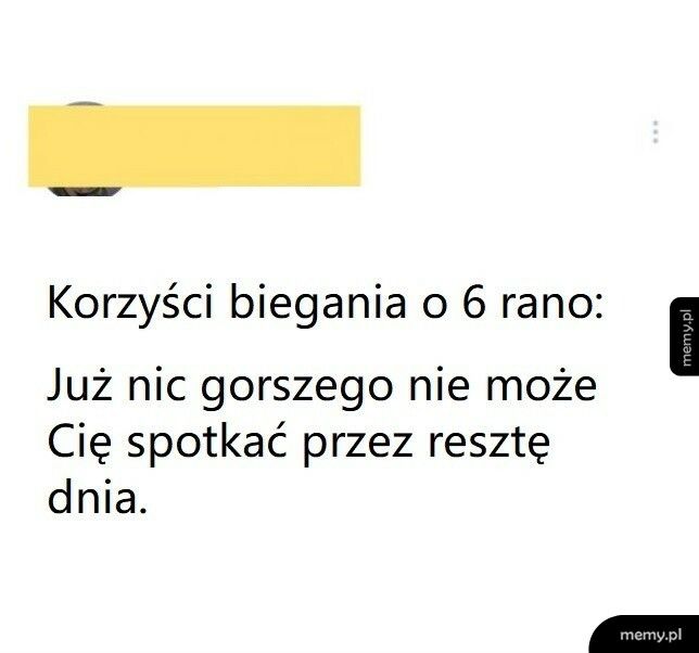 Korzyści biegania o 6 rano