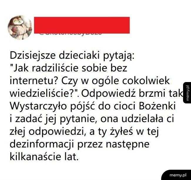 Pozyskiwanie wiedzy sprzed ery internetu