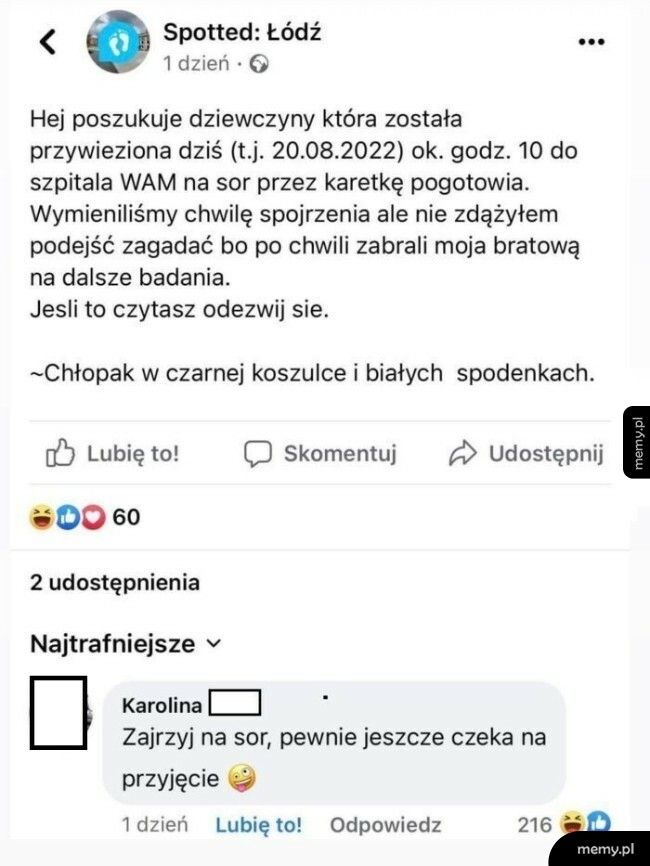 Poszukiwania na spotted