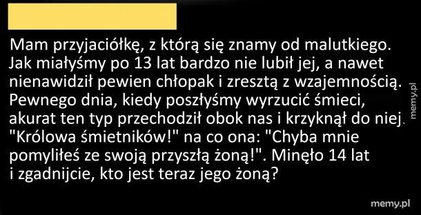 Kto się czubi...