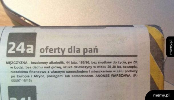 Nie no, chłop zna swoją wartość