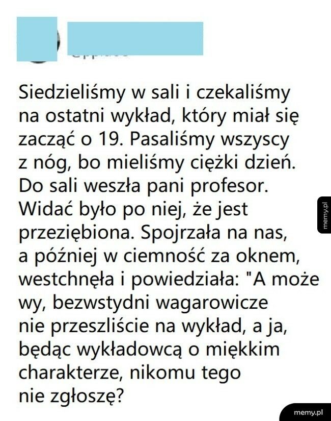 Ostatni wykład