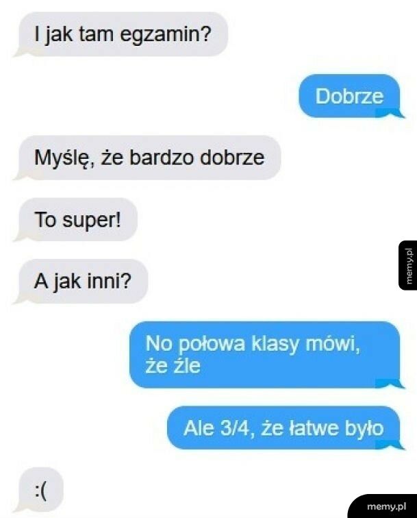 Egzamin z matematyki