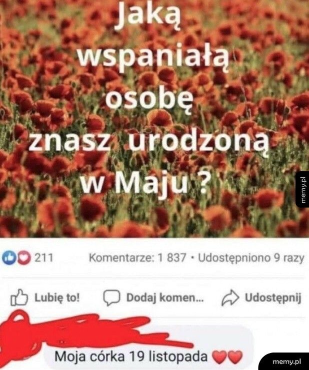 Wspaniała osoba urodzona w maju