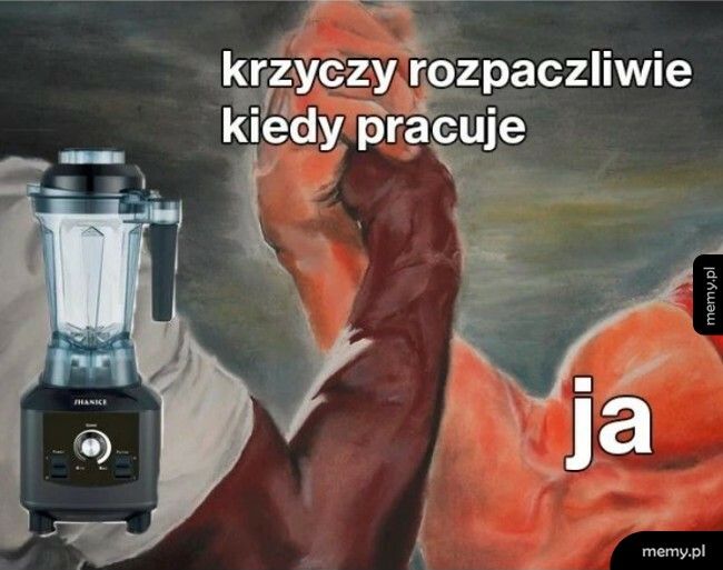 Krzyk podczas pracy