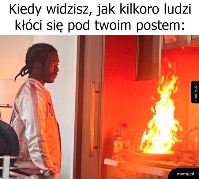 Kłótnia pod postem