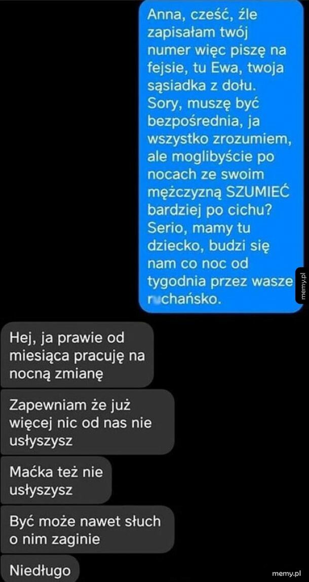 Przykra wiadomość