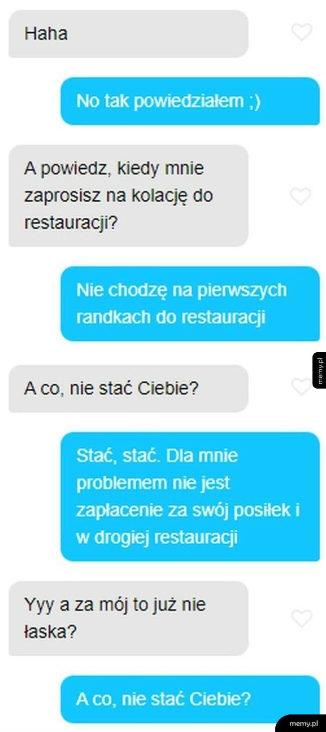 Randka w restauracji