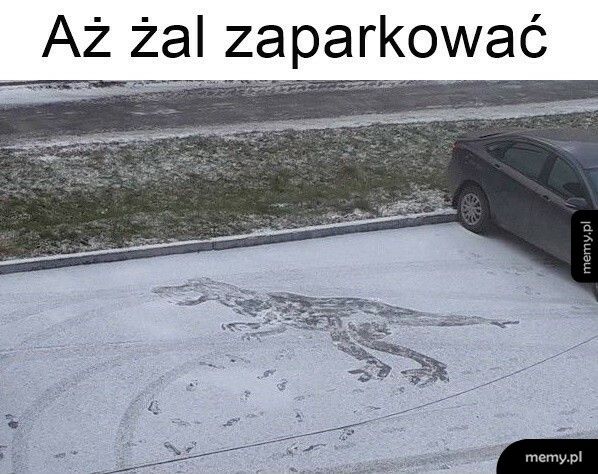 Aż żal zaparkować