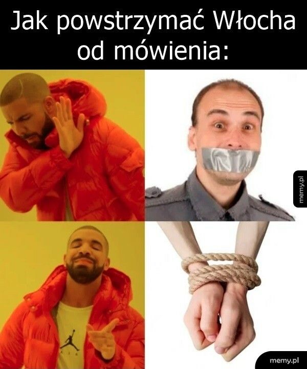 Jak powstrzymać Włocha od mówienia