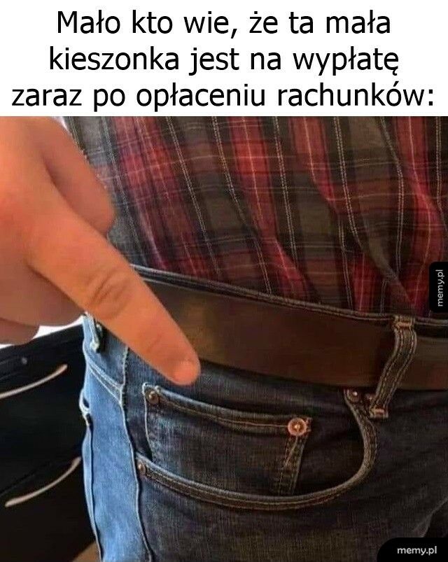 Miejsce na resztki z wypłaty