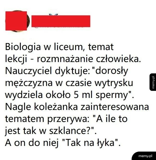 Lekcja biologii