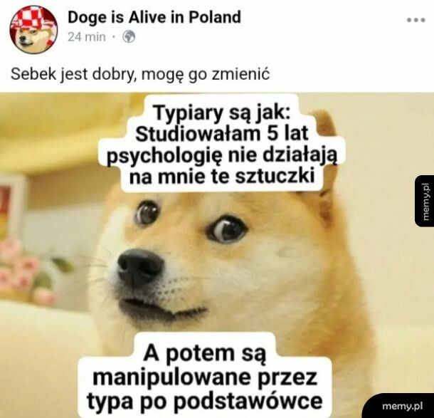 Sebek jest dobry, mogę go zmienić