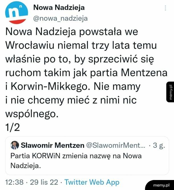 "Wybrana nazwa klanu jest zajęta"