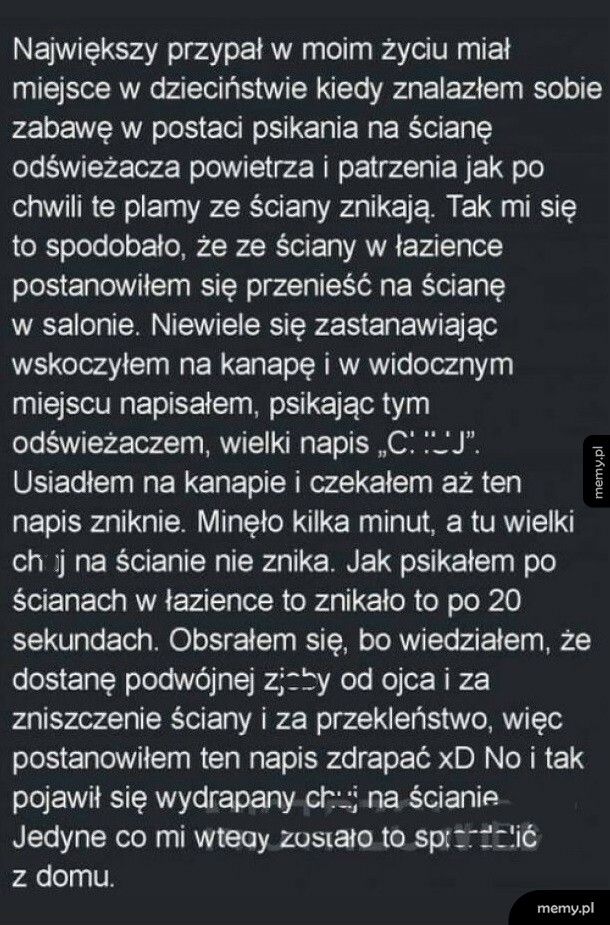 Największy przypał w życiu