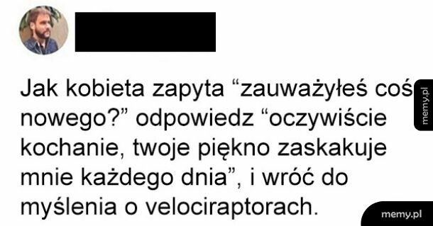 Zauważyłeć coś nowego?