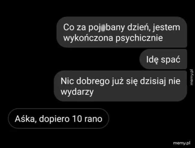 Zły dzień