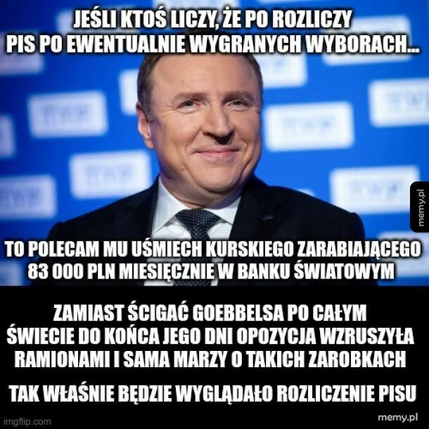 Rozliczenie PiSu będzie wyglądało jak wygląda ściganie i piętnowanie Kurskiego!