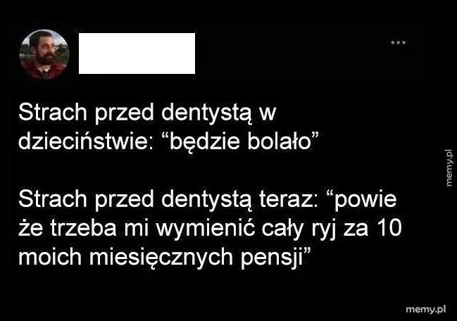 Strach przed dentystą