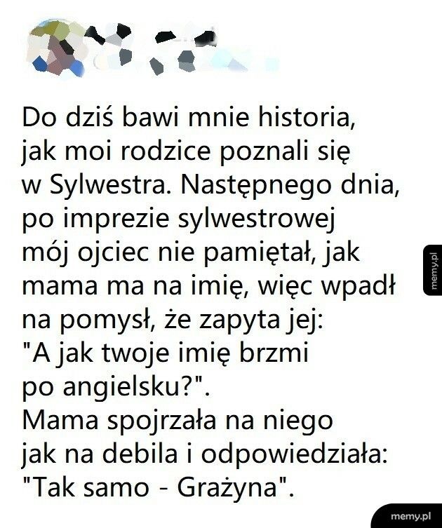 Historia poznania się rodziców