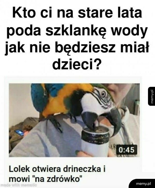 Szklanka wody