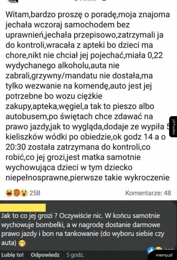 Co jej grozi?