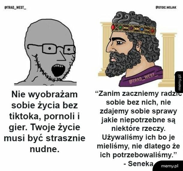 Używamy, bo mamy, a nie dlatego że potrzebujemy