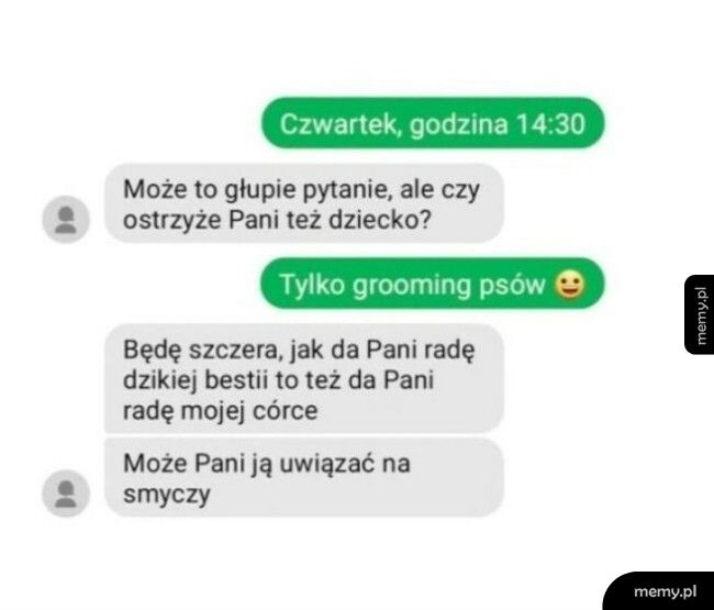 Strzyżenie dziecka