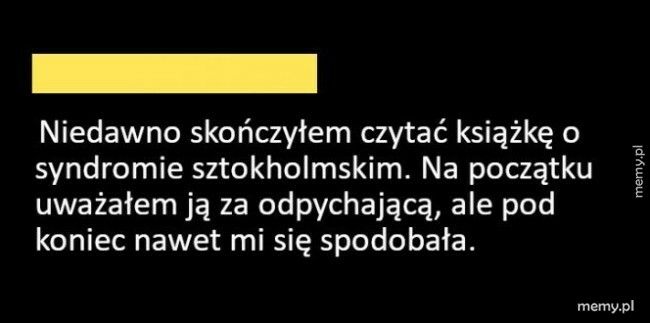 Syndrom Sztokholmski