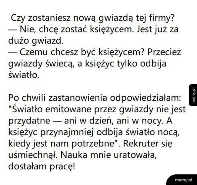 Rozmowa o pracę