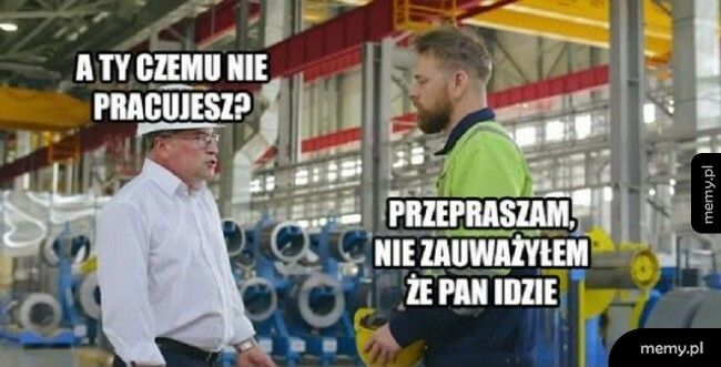 Przyłapany przez szefa