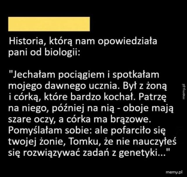 Dawny uczeń w pociągu